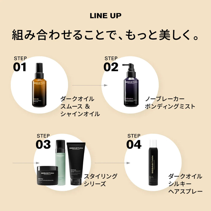 セバスティアン ダークオイル スムース＆シャインオイル 100ml｜SEBASTIAN PROFESSIONAL