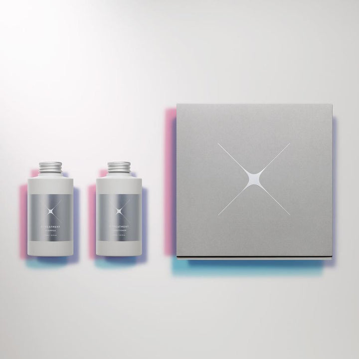 シャンプー&コンディショナー BOXSET / 各300mL｜X TREATMENT