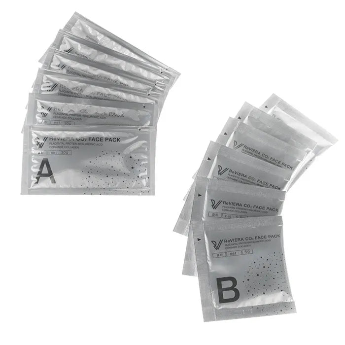 【新品】リヴィエラ 炭酸パックCO2フェイスパック（6回分セット） リヴィエラ 炭酸パックCO2フェイスパック（6回分セット