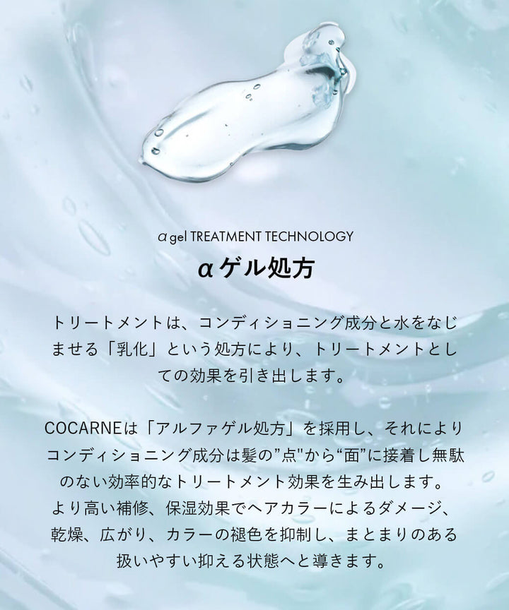 コカルネ カラー・ダメージケア シャンプー&トリートメント セット｜COCARNE