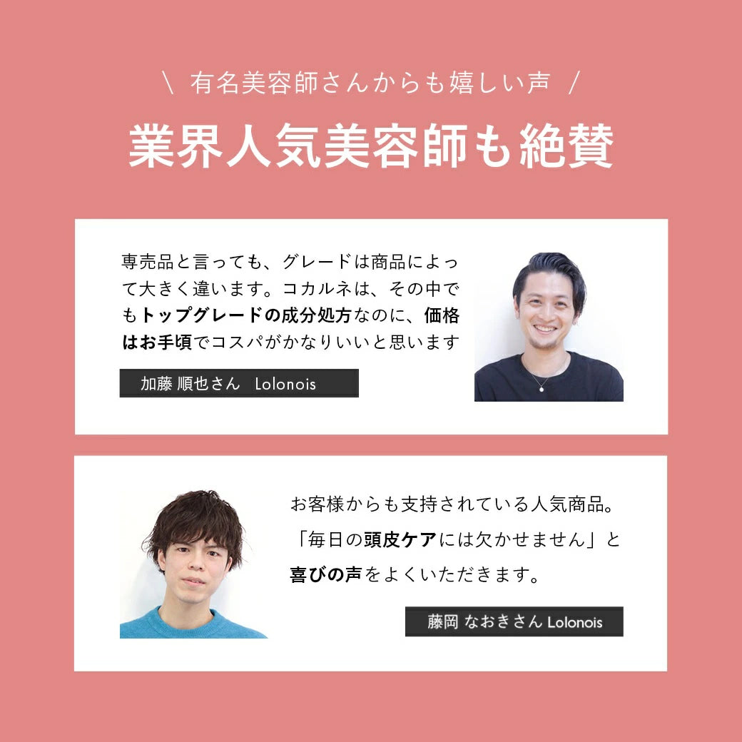 コカルネ カラーケアシャンプー 400ml｜COCARNE