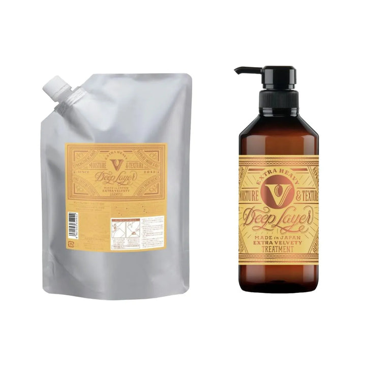 【セット】ディープレイヤー ExV シャンプー・トリートメント｜Deep Layer