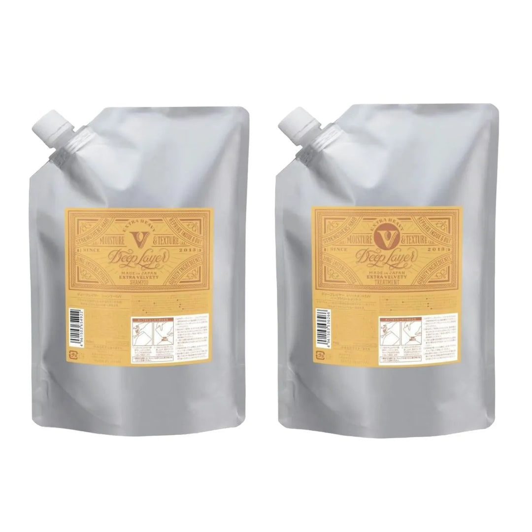 【セット】ディープレイヤー ExV シャンプー・トリートメント｜Deep Layer