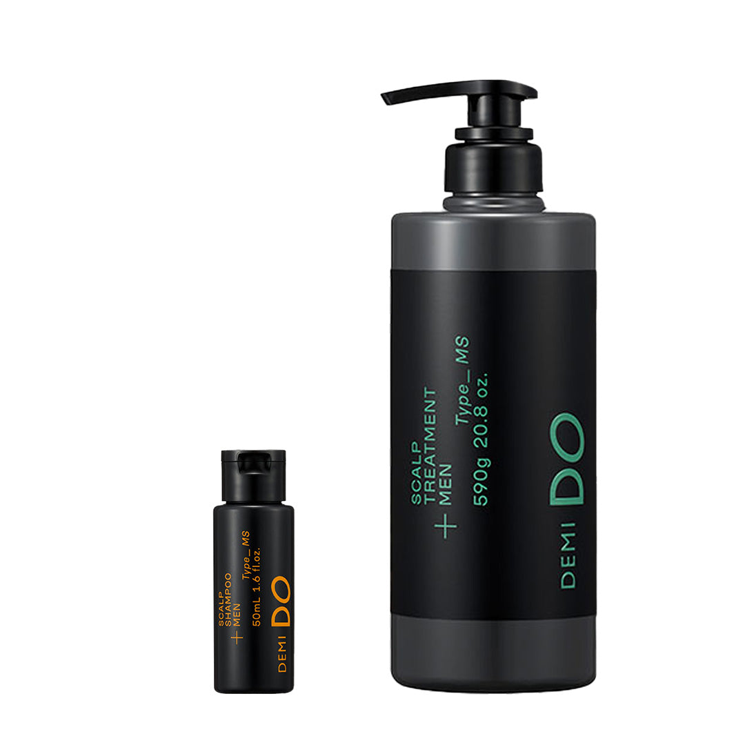 【セット】デミドゥ  スカルプシャンプー・トリートメント メン タイプ MS 混合肌｜DEMIDO