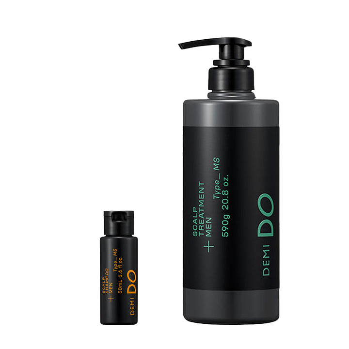【セット】デミドゥ  スカルプシャンプー・トリートメント メン タイプ MS 混合肌｜DEMIDO