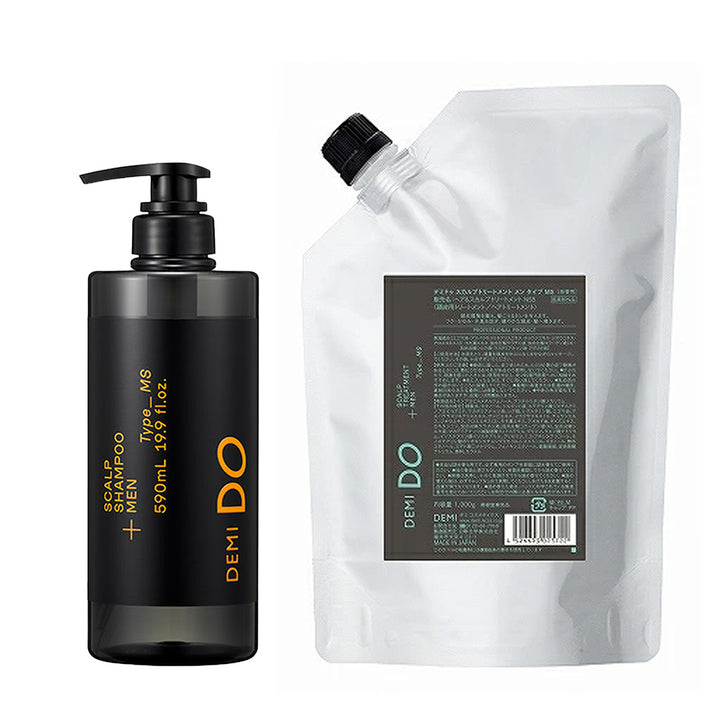 【セット】デミドゥ  スカルプシャンプー・トリートメント メン タイプ MS 混合肌｜DEMIDO