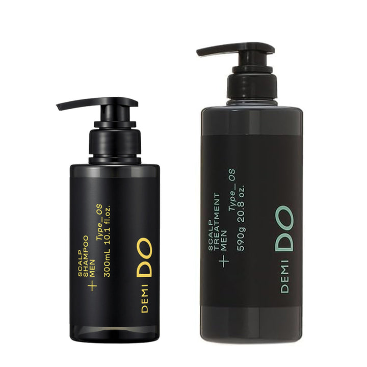 【セット】デミドゥ スカルプシャンプー・トリートメント メン タイプ OS 脂性肌｜DEMIDO