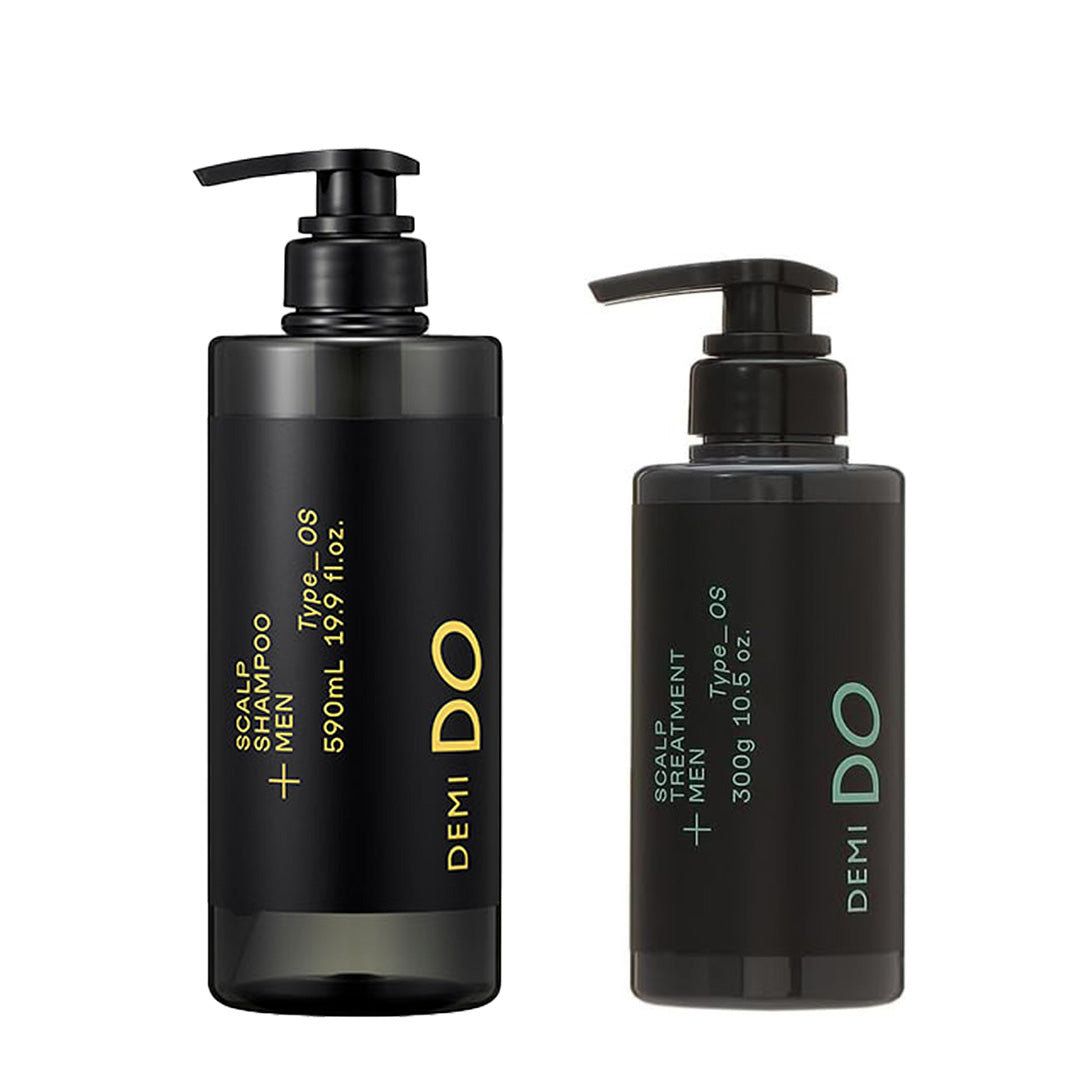 【セット】デミドゥ スカルプシャンプー・トリートメント メン タイプ OS 脂性肌｜DEMIDO