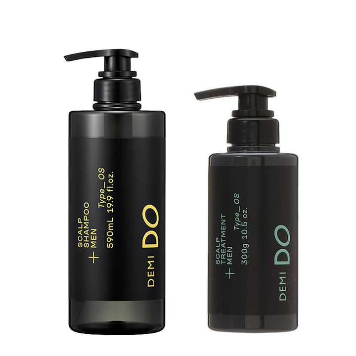 【セット】デミドゥ スカルプシャンプー・トリートメント メン タイプ OS 脂性肌｜DEMIDO