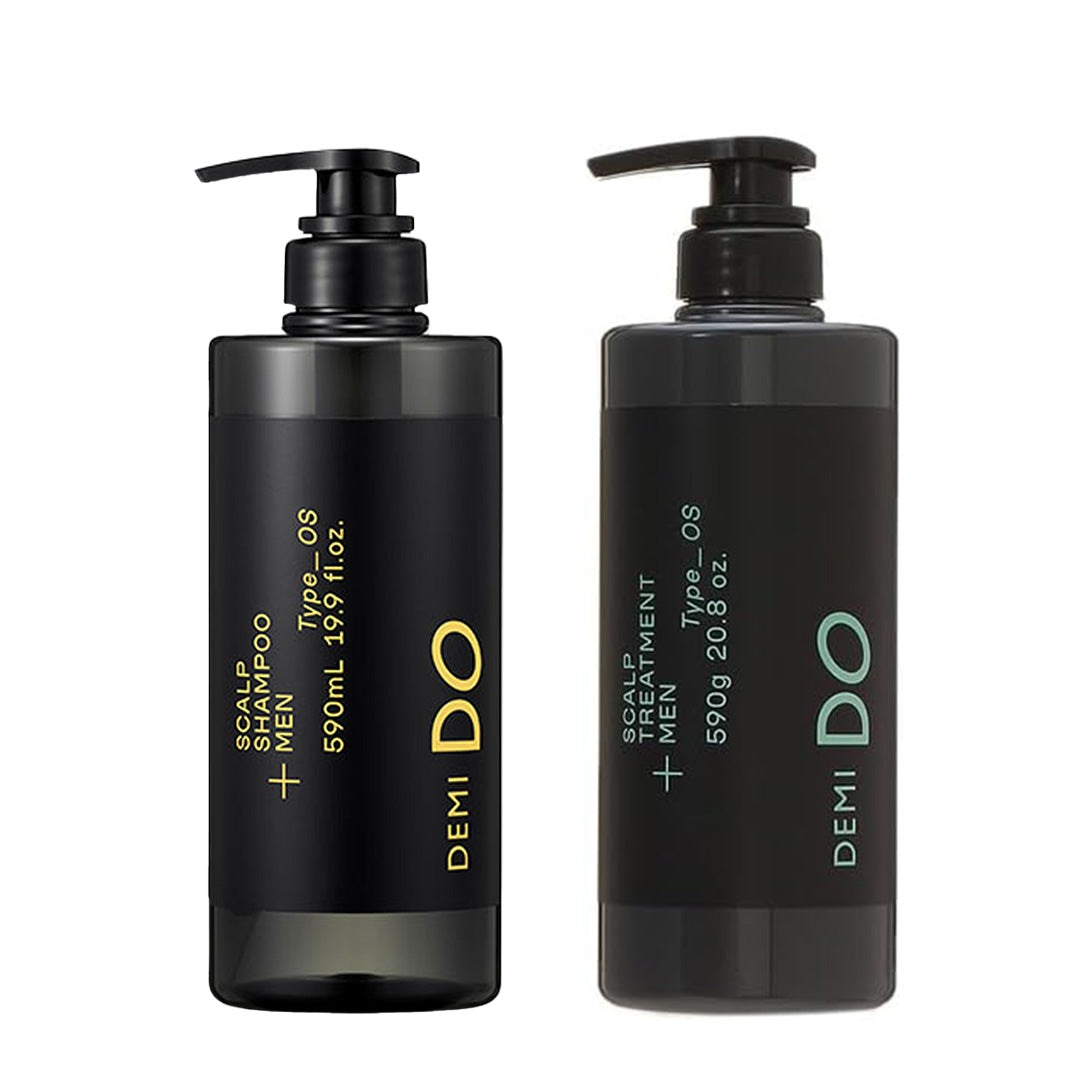 【セット】デミドゥ スカルプシャンプー・トリートメント メン タイプ OS 脂性肌｜DEMIDO