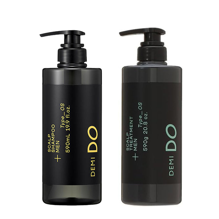 【セット】デミドゥ スカルプシャンプー・トリートメント メン タイプ OS 脂性肌｜DEMIDO