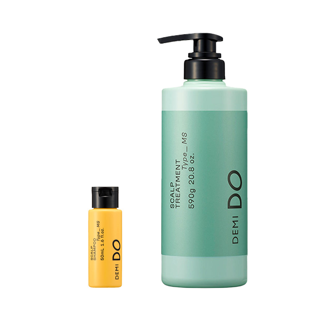 【セット】デミドゥ スカルプシャンプー・トリートメント タイプ MS 混合肌｜DEMIDO