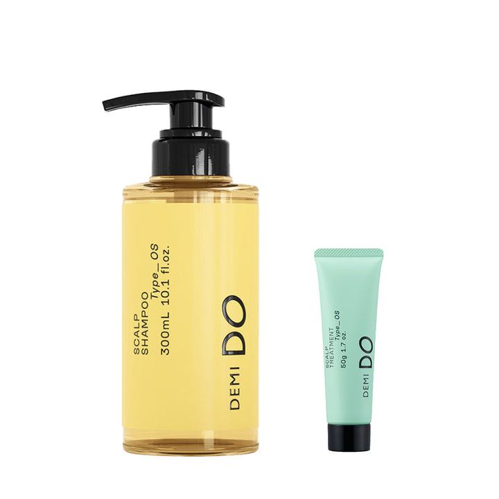 【セット】デミドゥ スカルプシャンプー・トリートメント タイプ OS 脂性肌｜DEMIDO