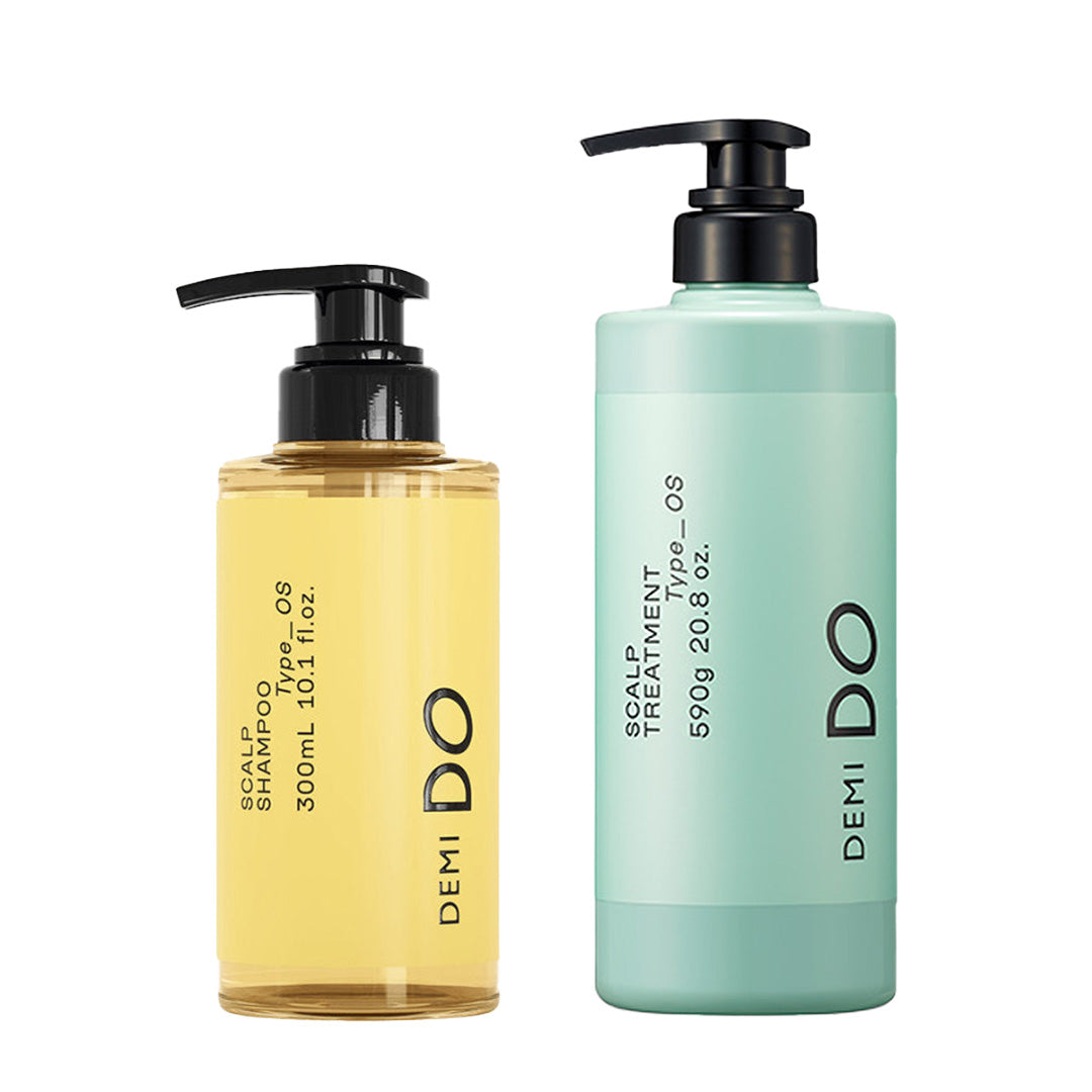 【セット】デミドゥ スカルプシャンプー・トリートメント タイプ OS 脂性肌｜DEMIDO