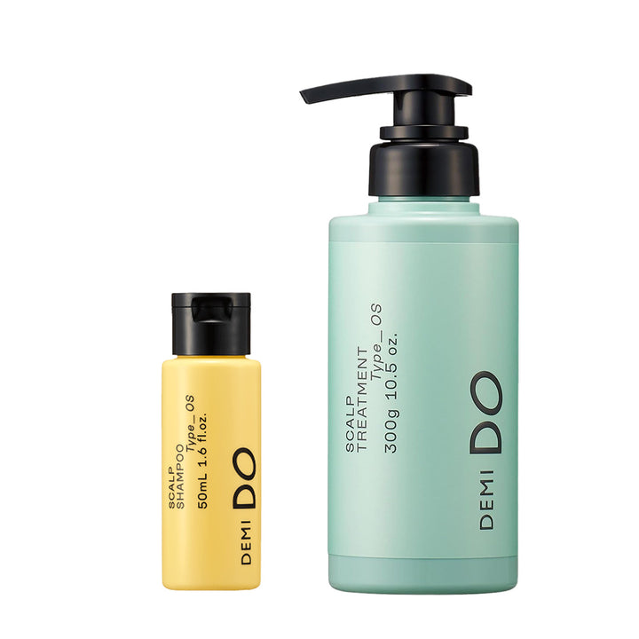 【セット】デミドゥ スカルプシャンプー・トリートメント タイプ OS 脂性肌｜DEMIDO