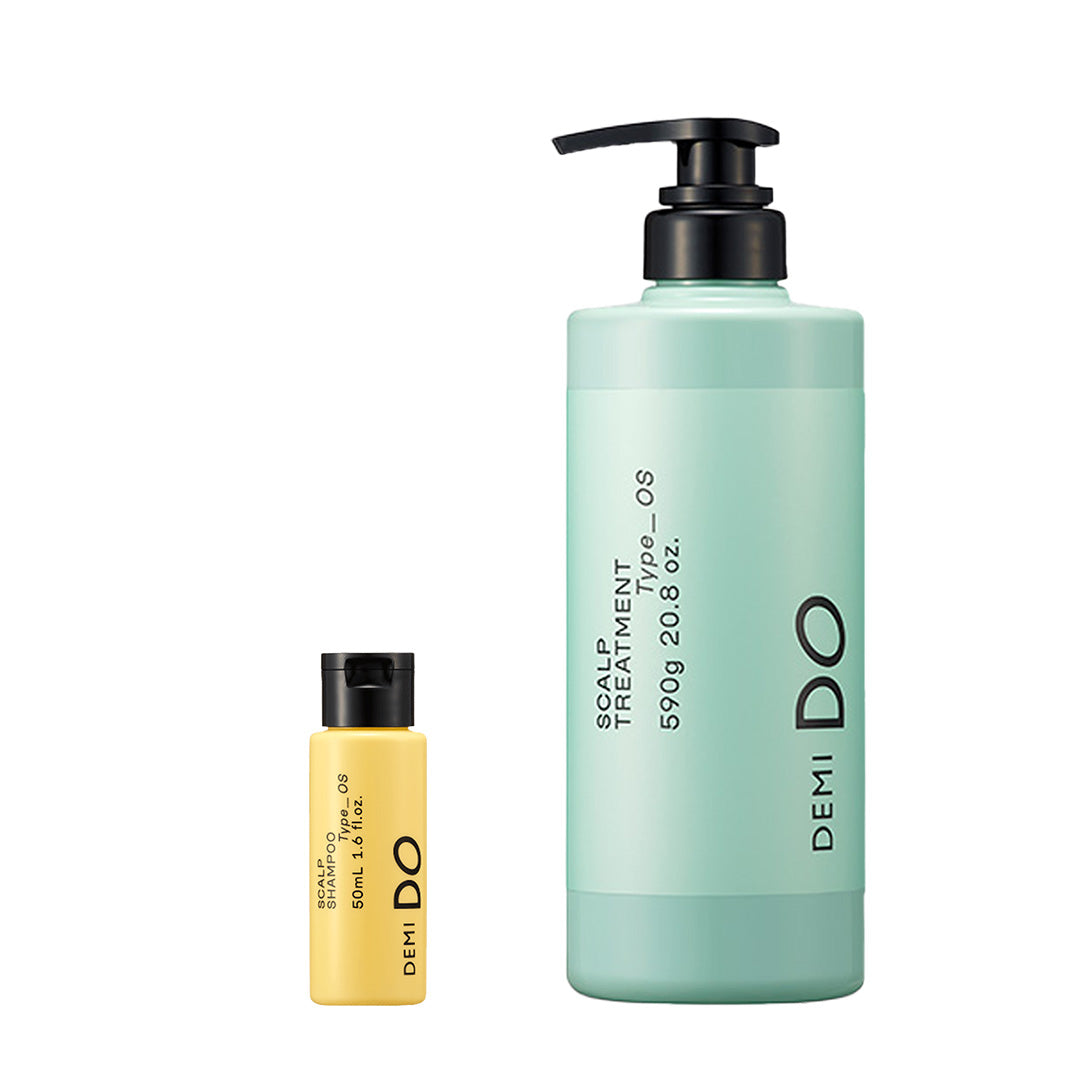 【セット】デミドゥ スカルプシャンプー・トリートメント タイプ OS 脂性肌｜DEMIDO