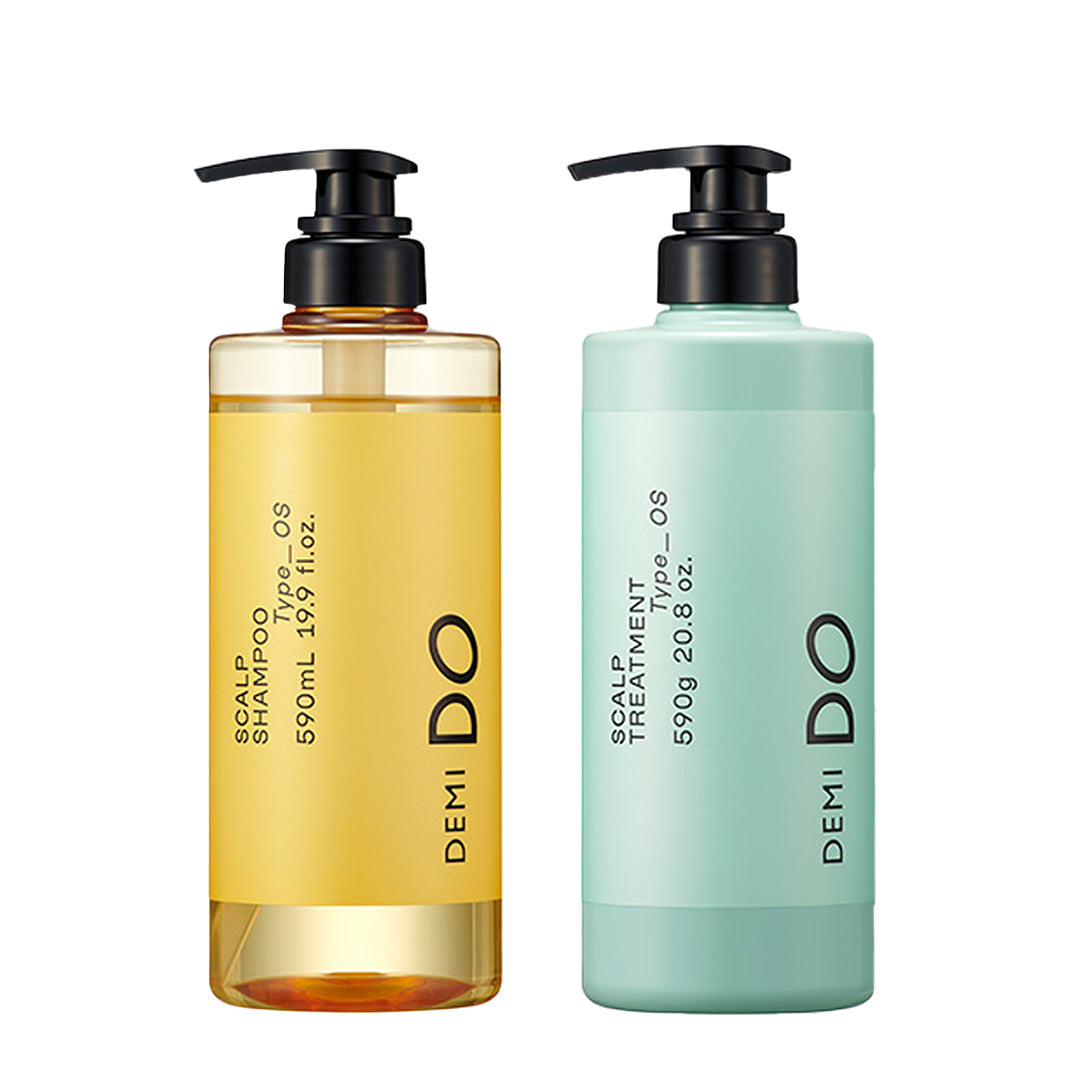 【セット】デミドゥ スカルプシャンプー・トリートメント タイプ OS 脂性肌｜DEMIDO