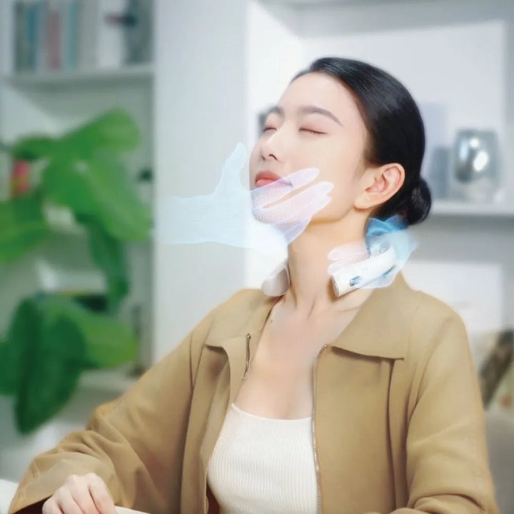 エビデン eviden スマートネック極は、生活の中で蓄積された首の凝りをほぐします。