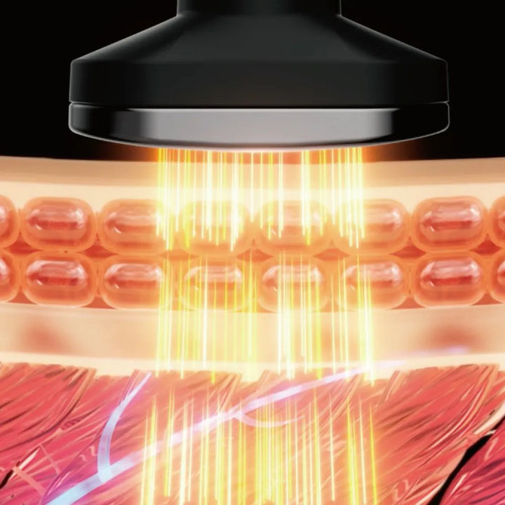 エビデン スマートネック極は、ヒーターによる直感的な温かさにより筋肉を温め、凝りをほぐします。