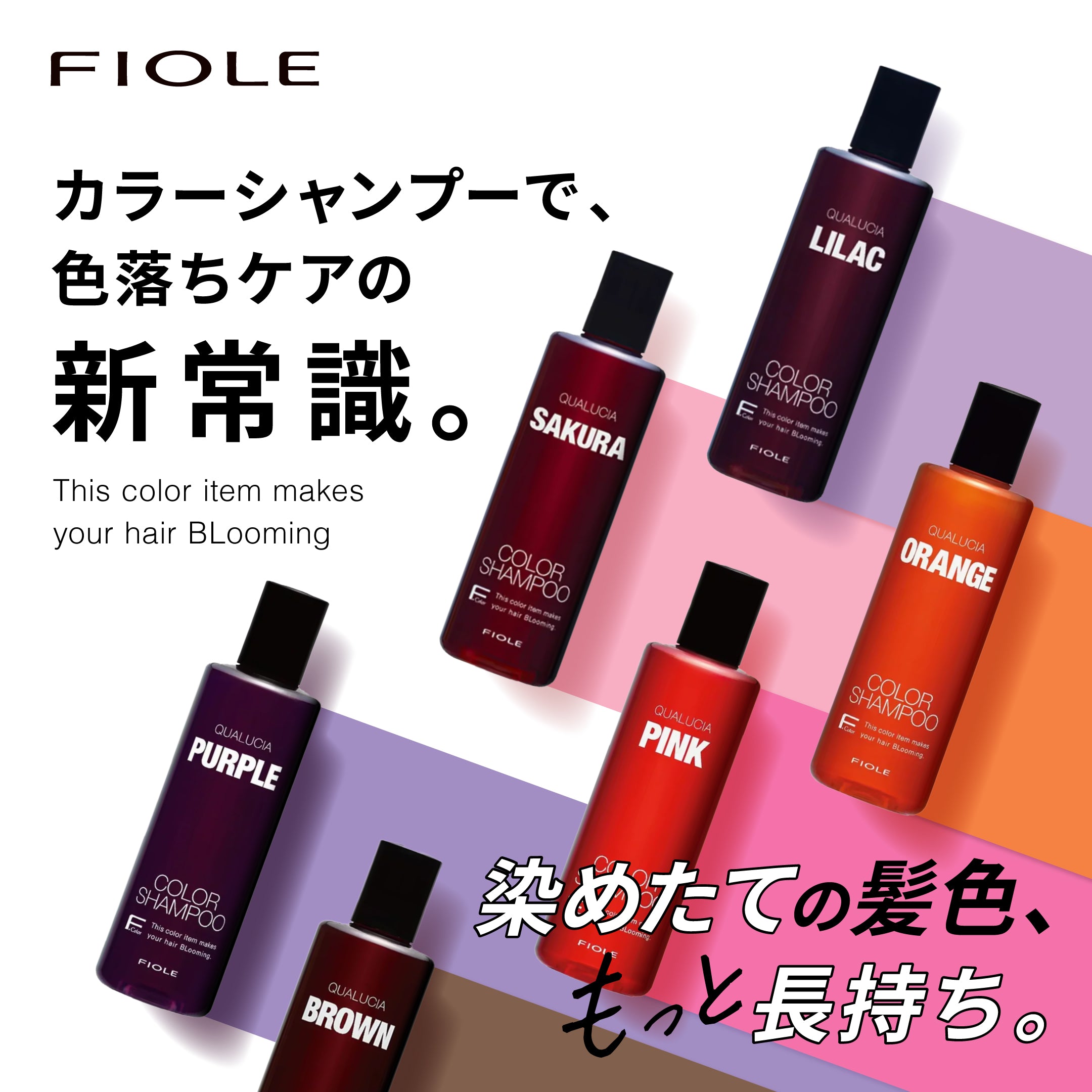 フィヨーレ クオルシア カラーシャンプー 250ml｜FIOLE – CHOUCHOU