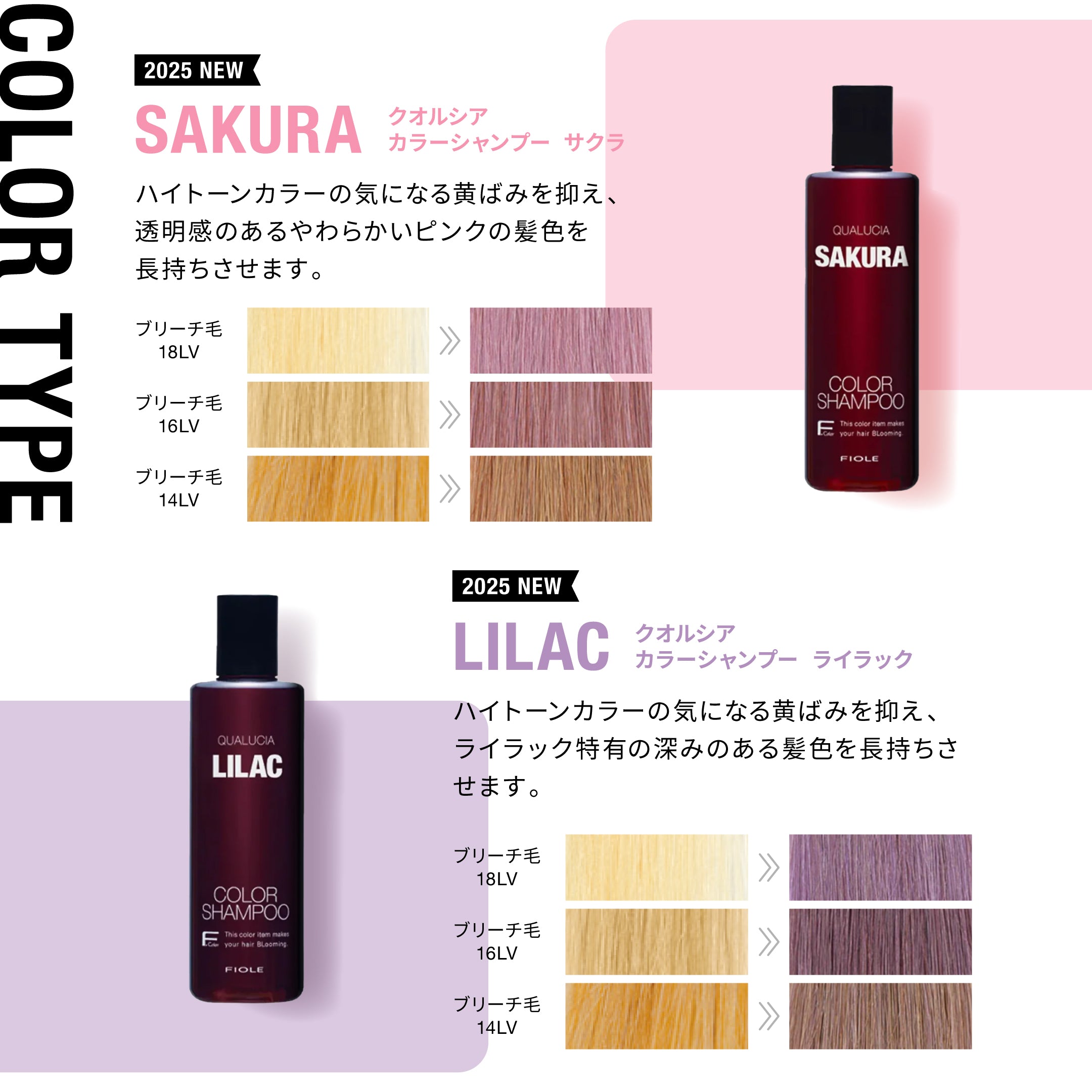 フィヨーレ クオルシア カラーシャンプー 250ml｜FIOLE – CHOUCHOU