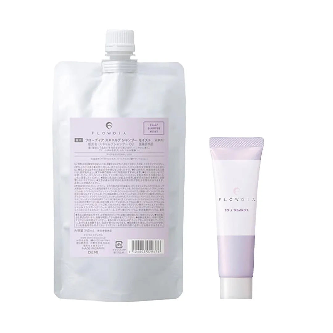 【セット】フローディア スキャルプシャンプー D2・トリートメント｜FLOWDIA