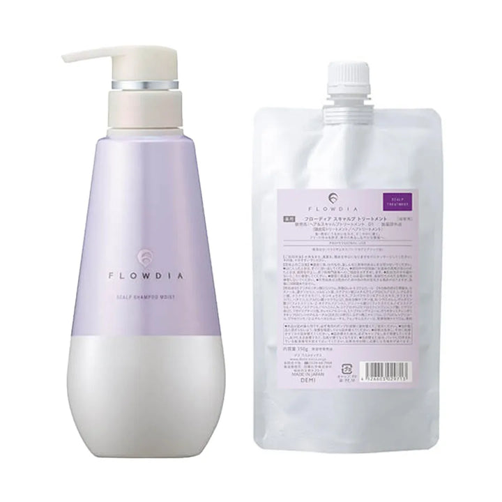 【セット】フローディア スキャルプシャンプー D2・トリートメント｜FLOWDIA