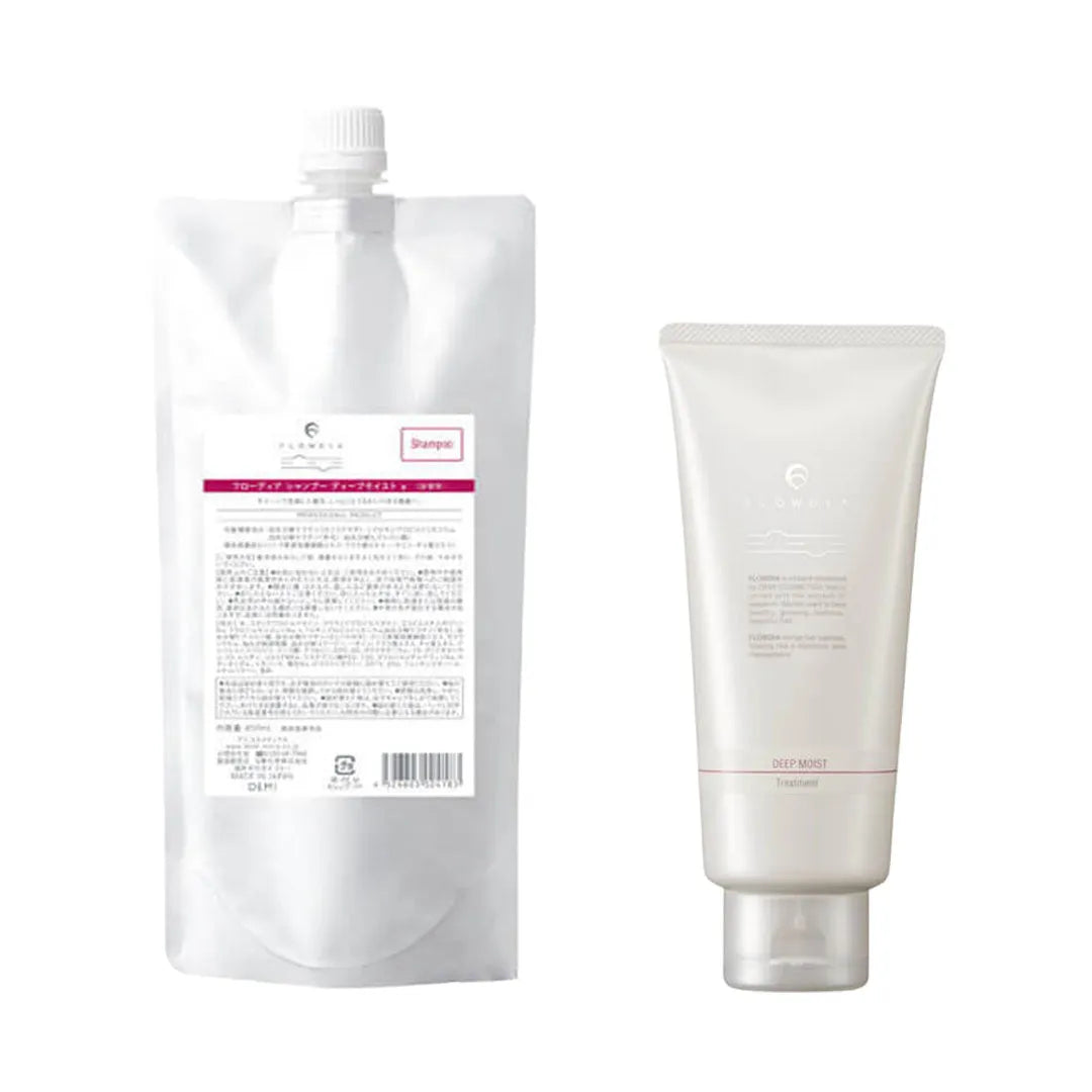 フローディア ディープモイスト シャンプー&トリートメント 1000 デミ
