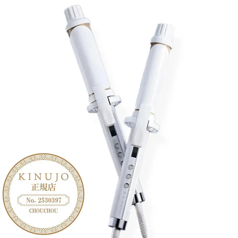 KINUJO KC38N ホワイト カールヘアアイロン38mm 絹女 キヌージョ カールヘアアイロン 38mm KC38N ｜KINUJO – CHOUCHOU