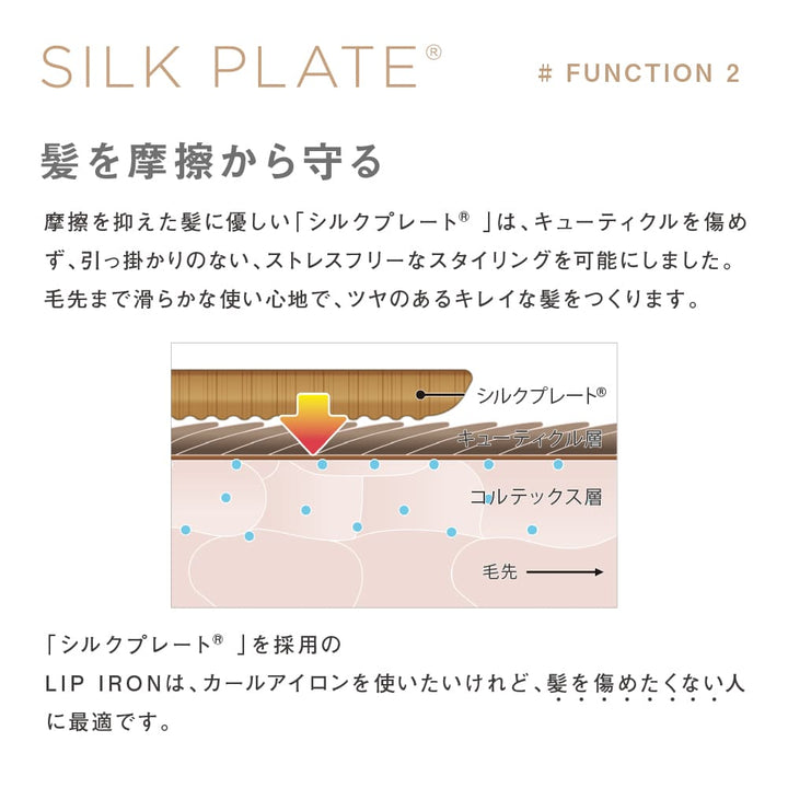 キヌージョ リップアイロン｜Kinujo