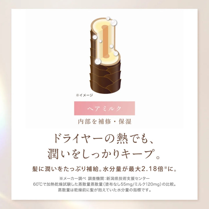 絹女 キヌージョ シルクドロップ ミルク 60mL｜KINUJO