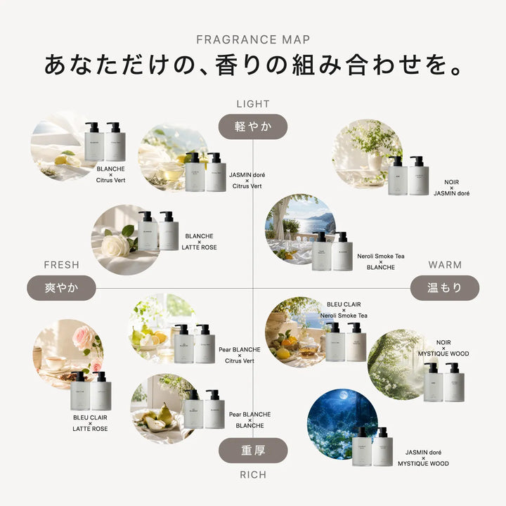 【選べるセット】ロアザシャンプー 400mL × ロアザトリートメント 370g｜LOA