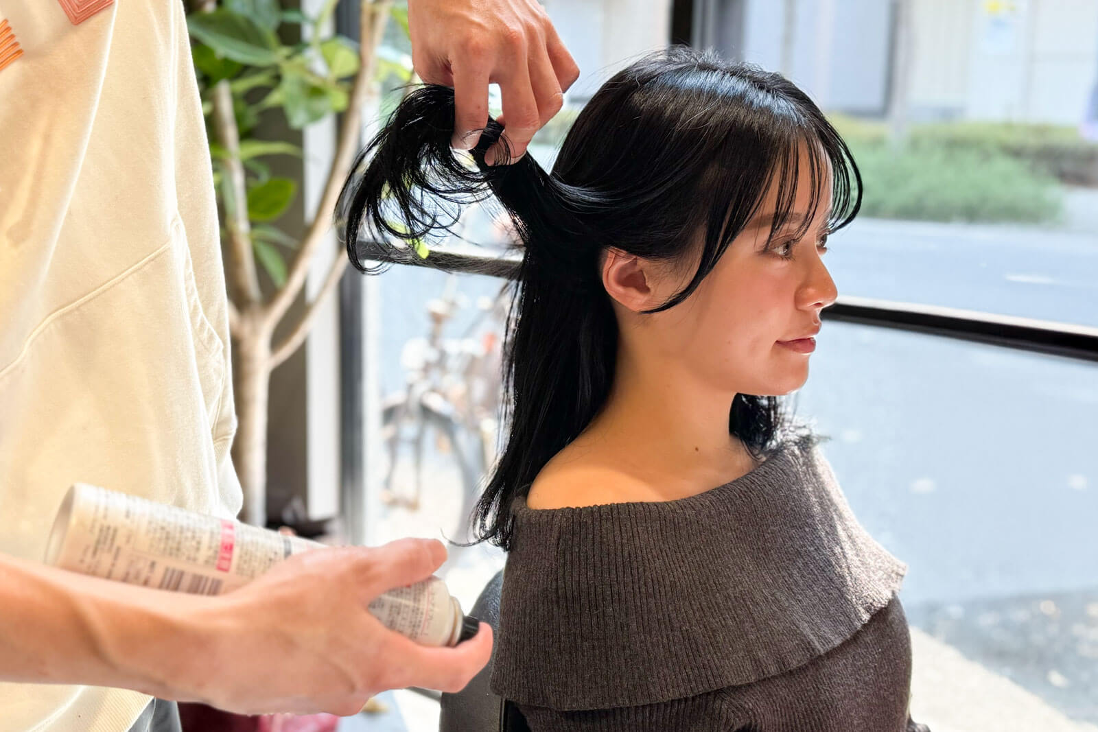 崩れやすい部分を固定する