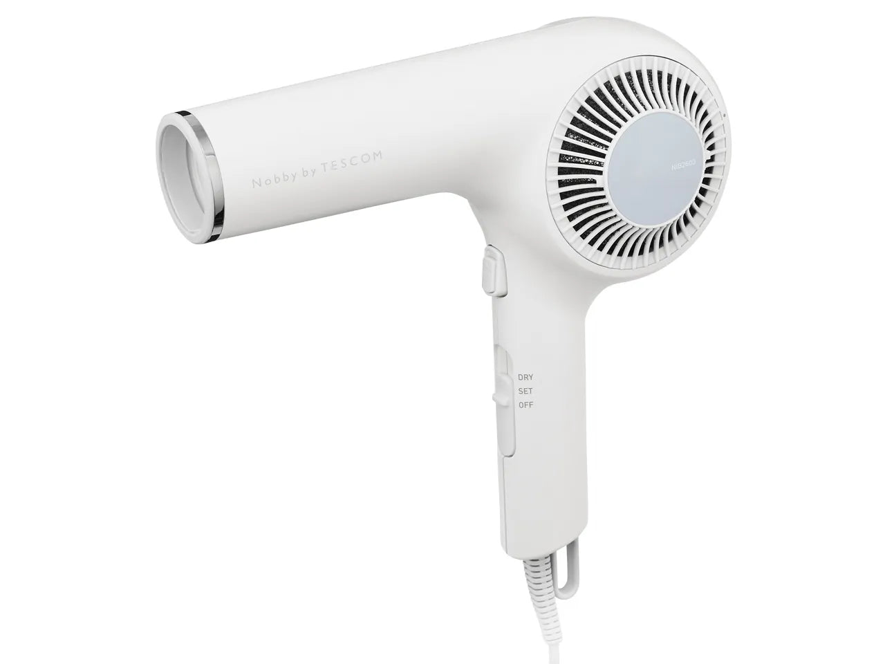 テスコムプロテクトイオンヘアー ドライヤー NIB2600-H アッシュ｜TESCOM