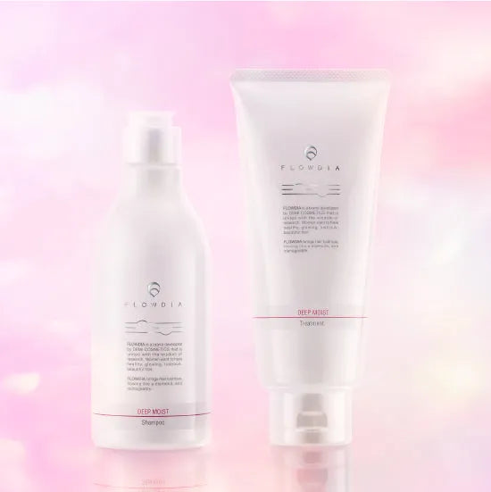 【セット】フローディア ディープモイスト シャンプー・トリートメント｜FLOWDIA