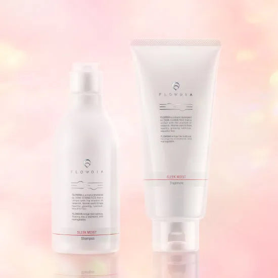 【セット】フローディア スリークモイスト シャンプー・トリートメント｜FLOWDIA