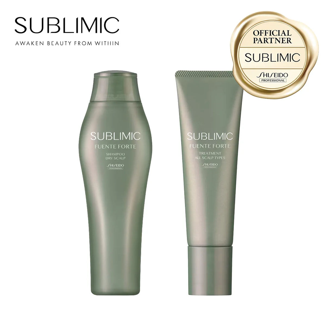 【セット】サブリミック フェンテフォルテ シャンプー DS:乾燥した頭皮用・トリートメント｜SUBLIMIC