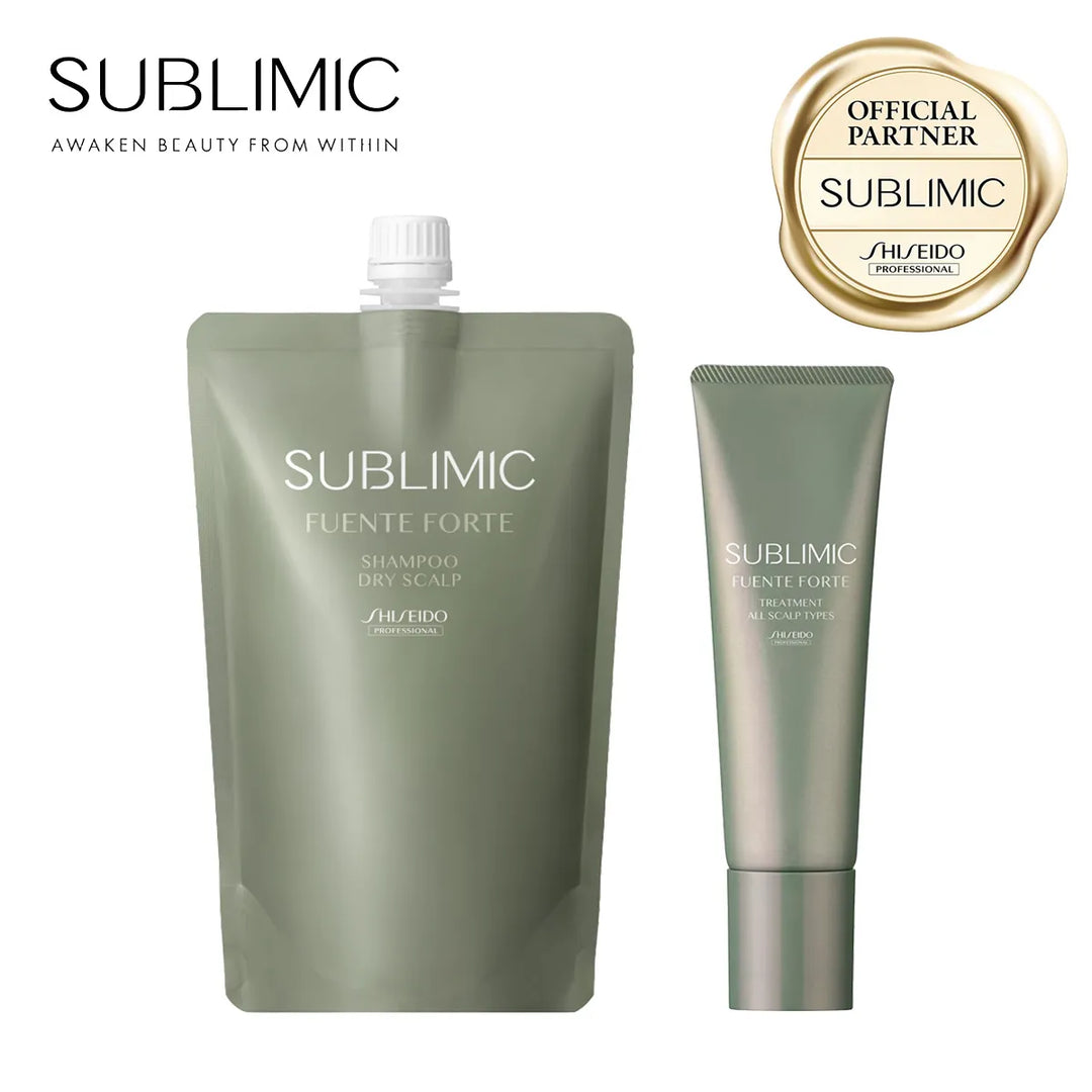 【セット】サブリミック フェンテフォルテ シャンプー DS:乾燥した頭皮用・トリートメント｜SUBLIMIC