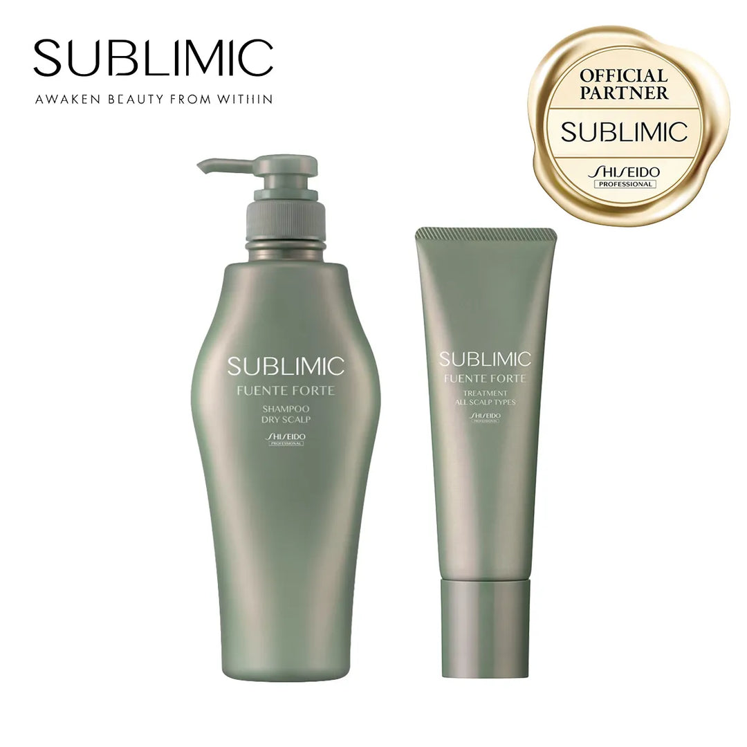【セット】サブリミック フェンテフォルテ シャンプー DS:乾燥した頭皮用・トリートメント｜SUBLIMIC