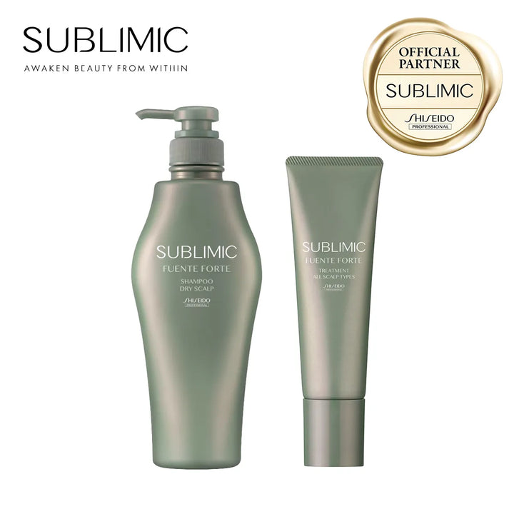 【セット】サブリミック フェンテフォルテ シャンプー DS:乾燥した頭皮用・トリートメント｜SUBLIMIC