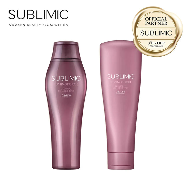 【セット】サブリミック ルミノフォース シャンプー・トリートメント｜SUBLIMIC