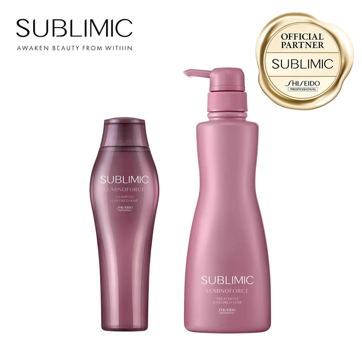 【セット】サブリミック ルミノフォース シャンプー・トリートメント｜SUBLIMIC