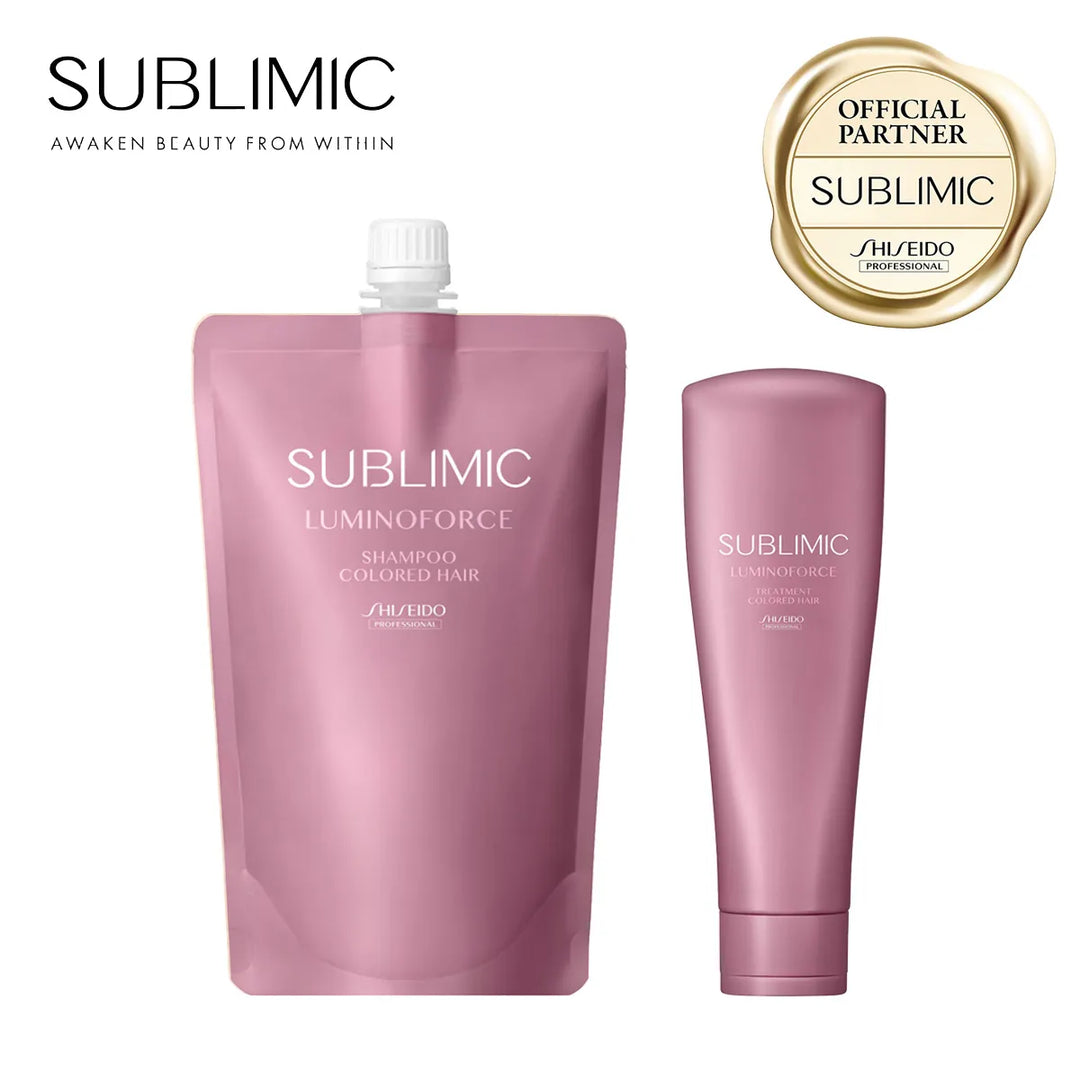 【セット】サブリミック ルミノフォース シャンプー・トリートメント｜SUBLIMIC