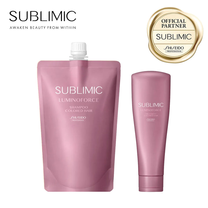 【セット】サブリミック ルミノフォース シャンプー・トリートメント｜SUBLIMIC