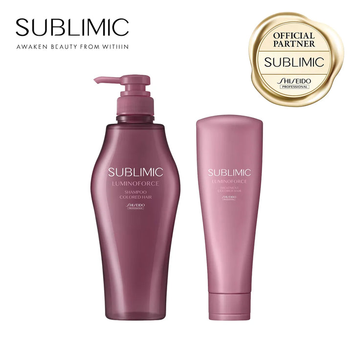【セット】サブリミック ルミノフォース シャンプー・トリートメント｜SUBLIMIC