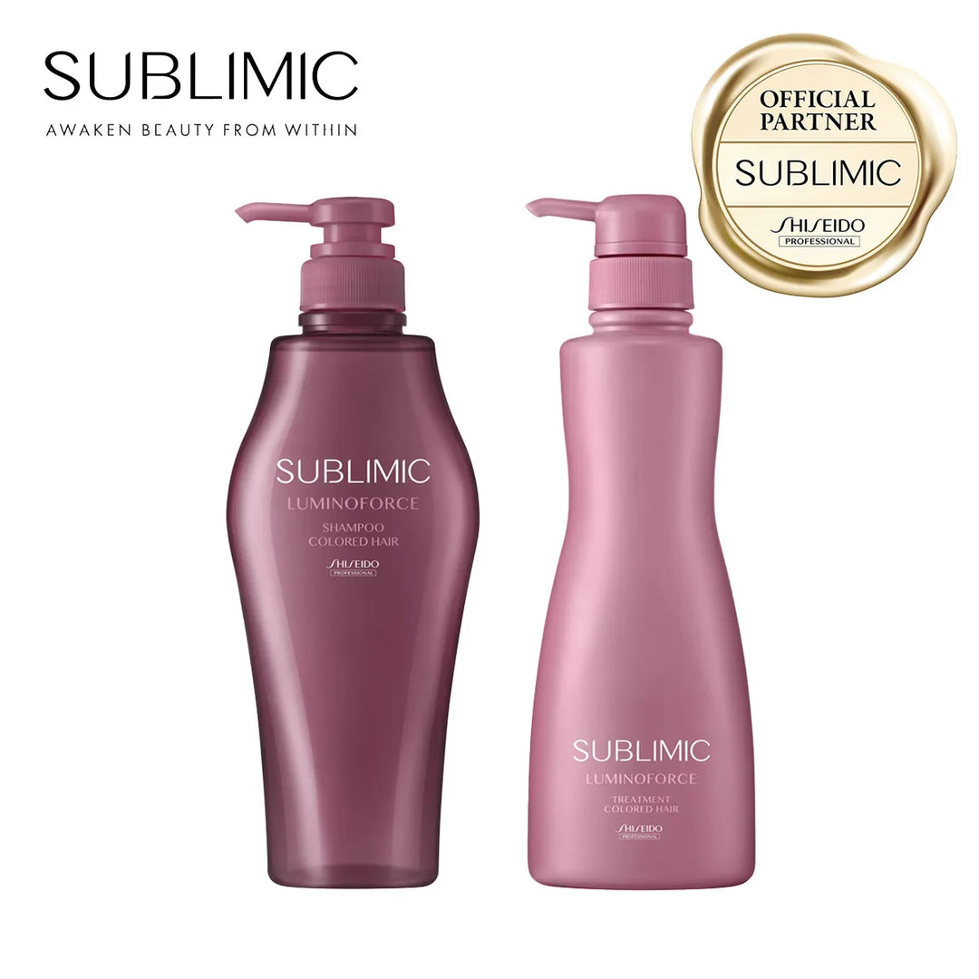 【セット】サブリミック ルミノフォース シャンプー・トリートメント｜SUBLIMIC