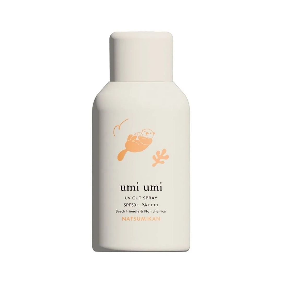 ソフ umiumi サンライト UVスプレー 夏みかん(天然香料) 80g｜soeff