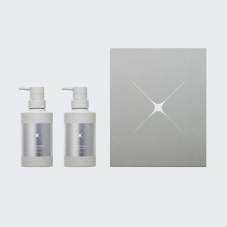 シャンプー&コンディショナー BOXSET / 各300mL｜X TREATMENT