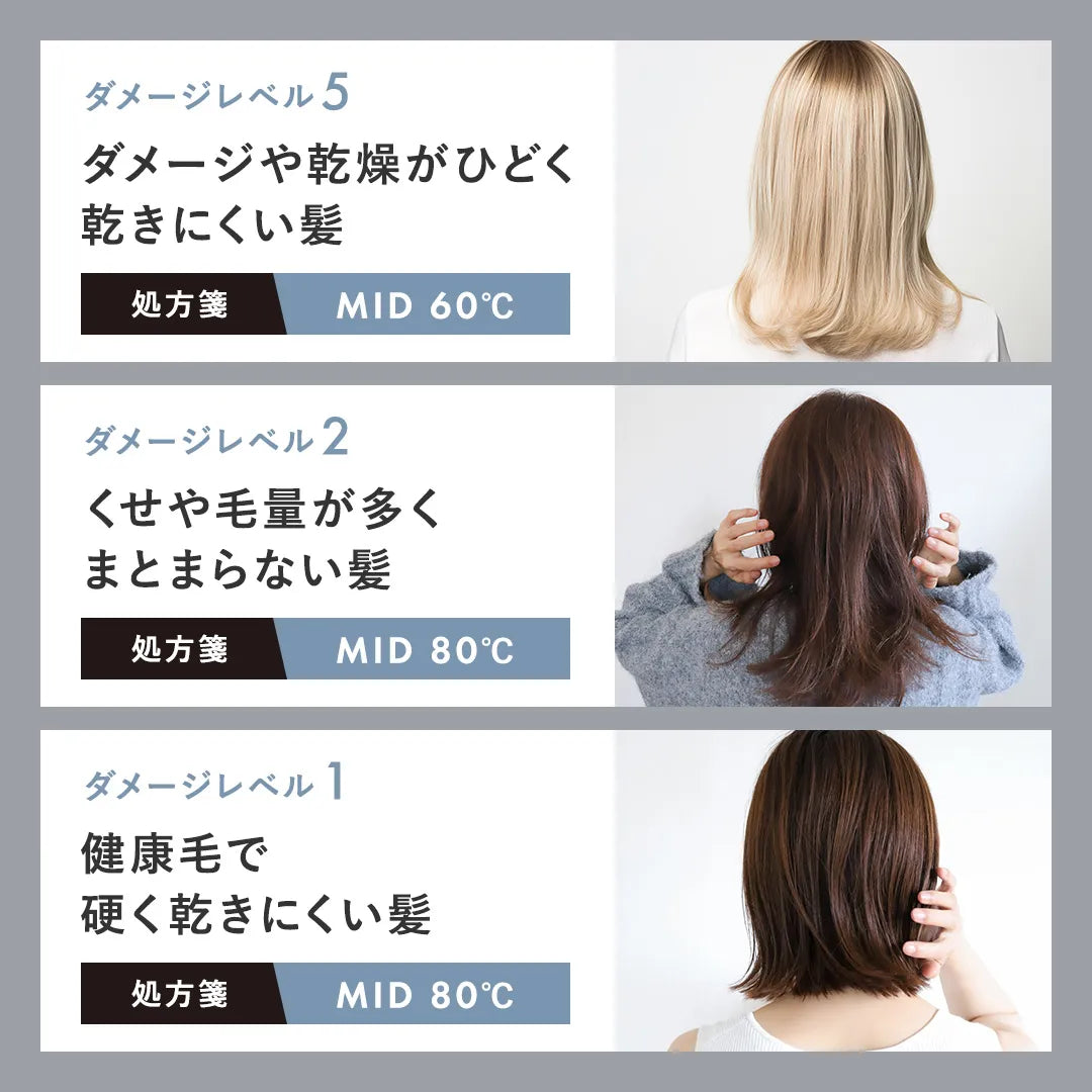 髪質別の処方箋